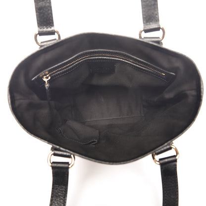 Gucci Monogram Small Charmy Tote Black 5 of 7