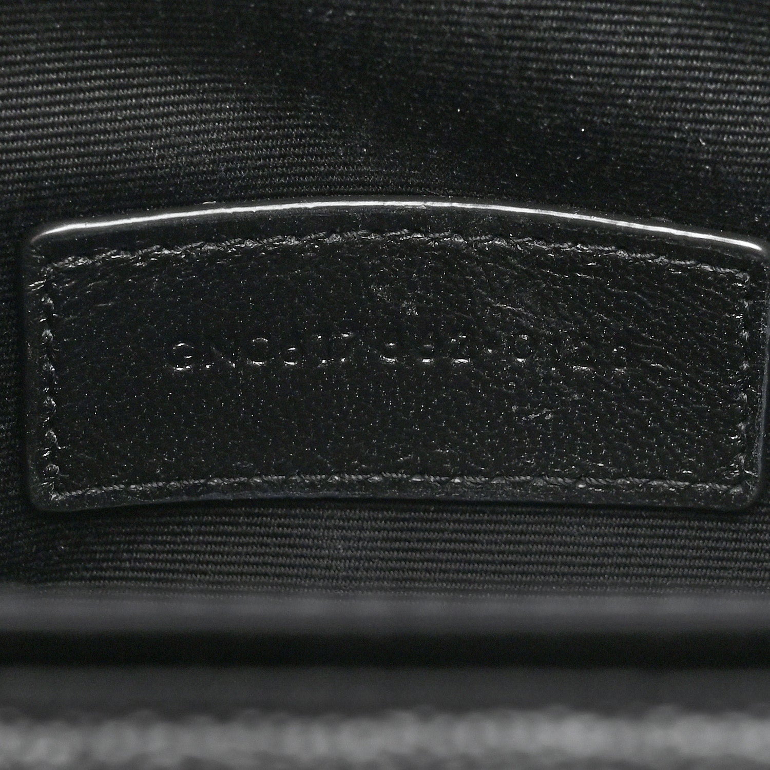 Saint Laurent Grain De Poudre Matelasse Chevron Monogram Envelope Clutch Black 7 of 8