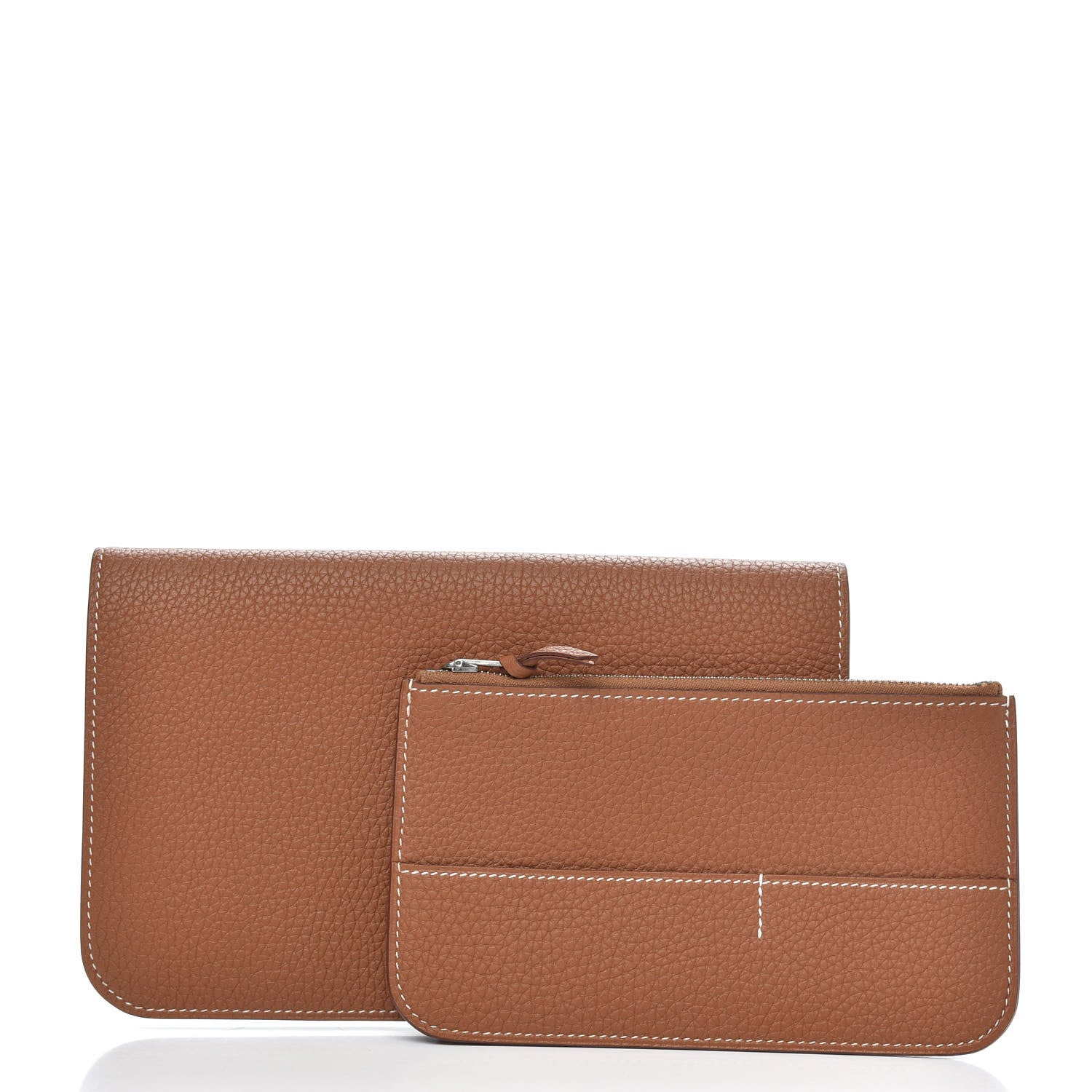 Hermes Togo Dogon Duo Wallet Gold 8 of 9
