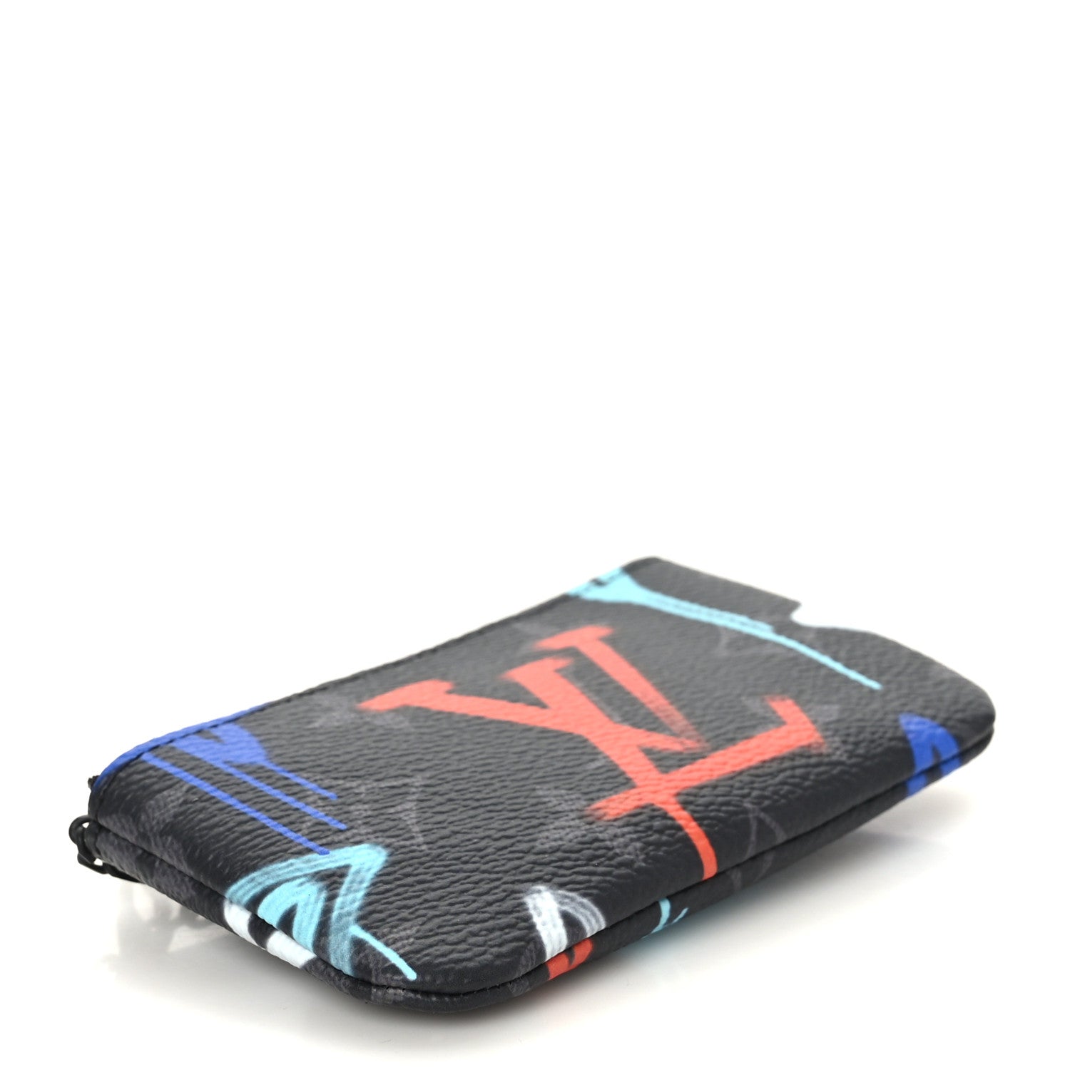 Louis Vuitton Monogram Eclipse LV Graffiti Key Pouch Multicolor 4 of 6