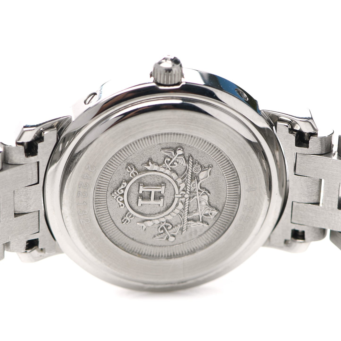 Stainless Steel 24mm Clipper Quartz Watch Gold