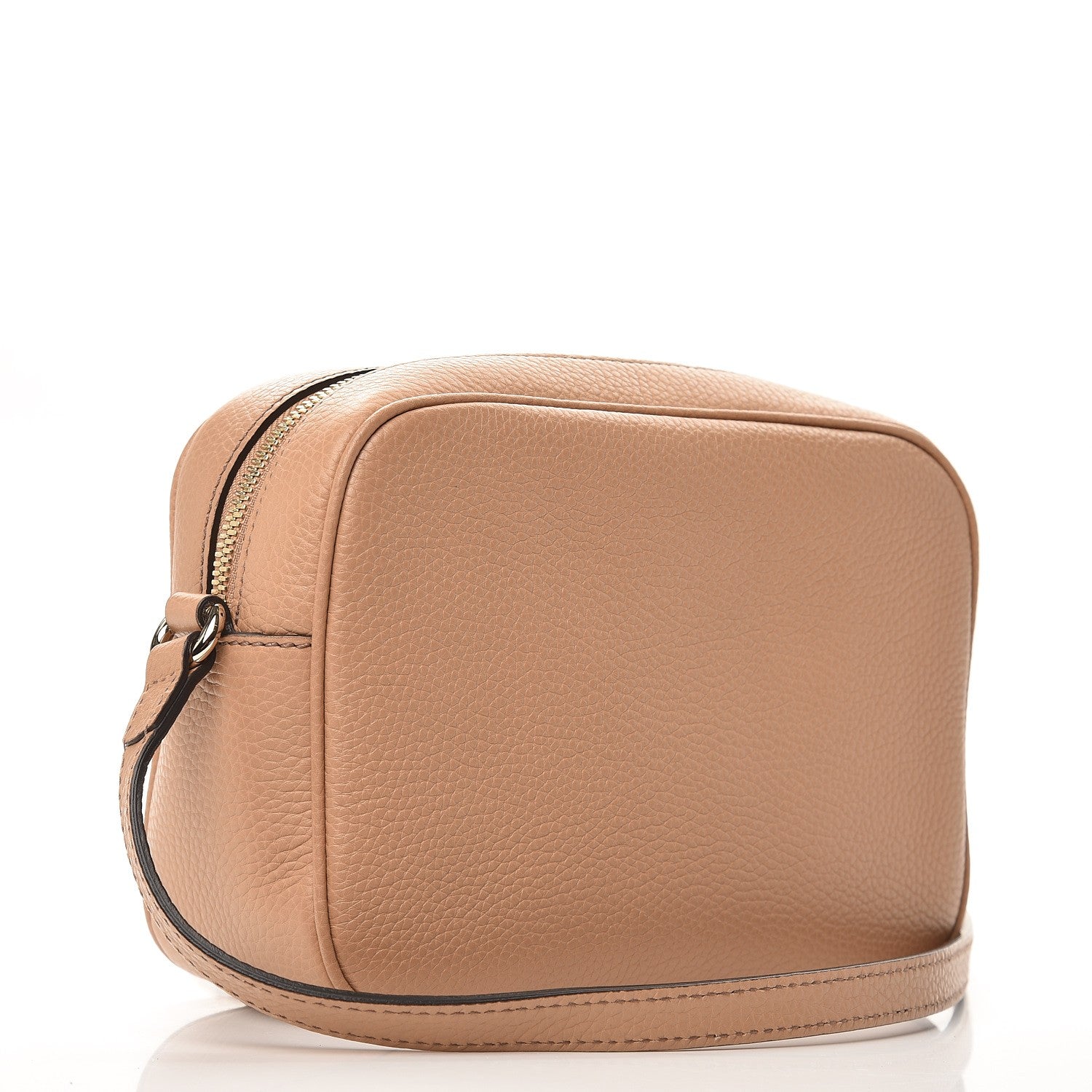 Gucci Pebbled Calfskin Small Soho Disco Bag Camelia 3 of 8