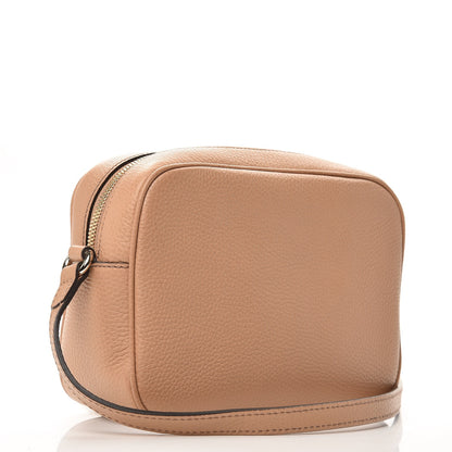 Gucci Pebbled Calfskin Small Soho Disco Bag Camelia 3 of 8