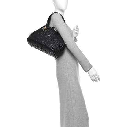 Christian Dior Calfskin Macrocannage Medium Toujours Black 2 of 11