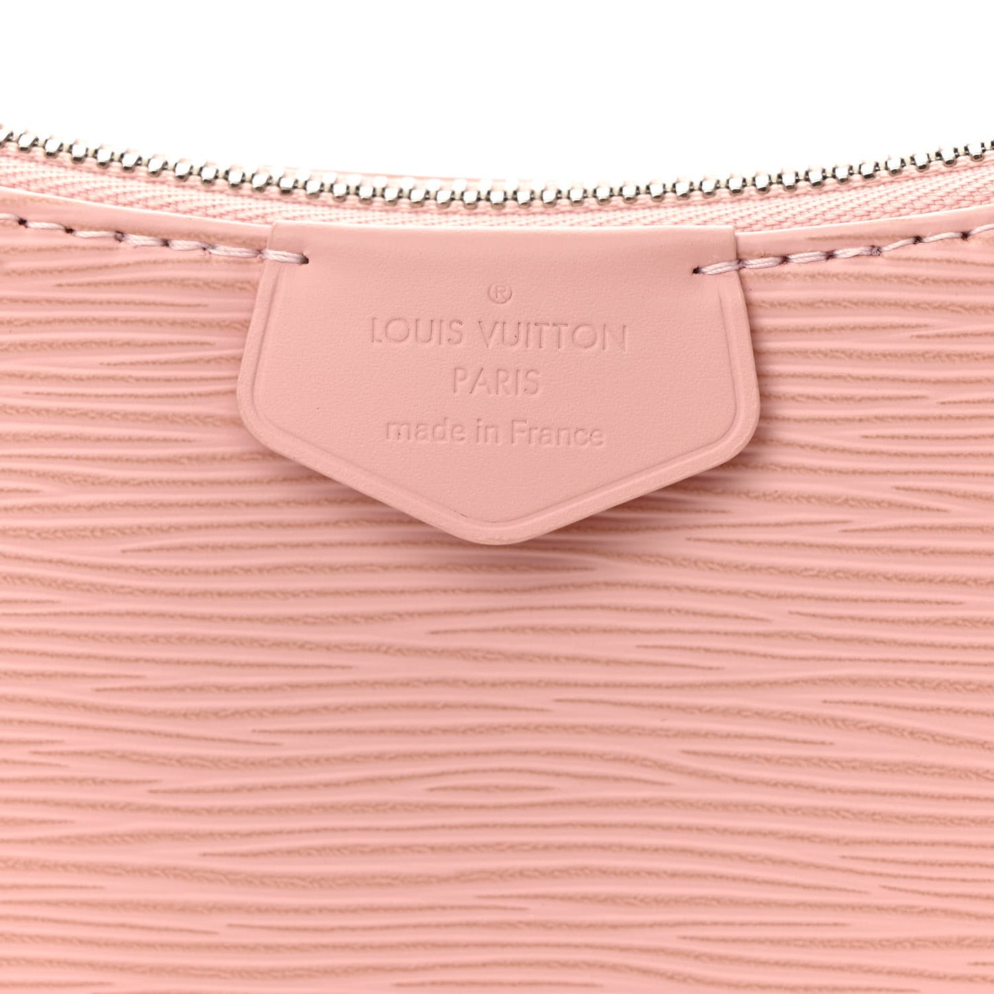 Epi Easy Pouch On Strap Rose Ballerine