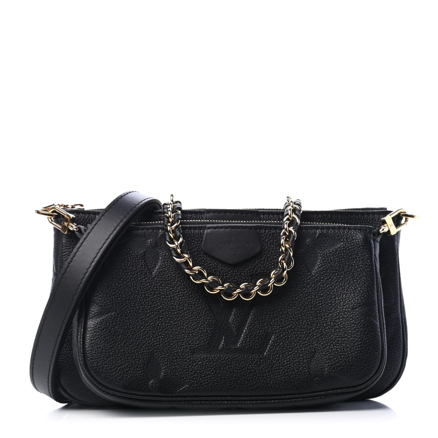 Louis Vuitton Empreinte Monogram Giant Multi Pochette Accessories Black 1 of 4