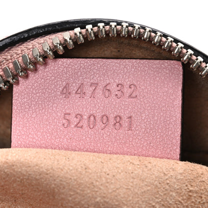 Gucci Calfskin Matelasse Small GG Marmont Chain Shoulder Bag Wild Rose 7 of 12