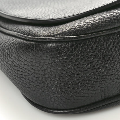 Gucci Pebbled Calfskin Medium Soho Flap Crossbody Black 9 of 11
