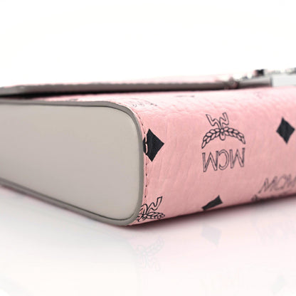 MCM Visetos Medium Millie Crossbody Bag Soft Pink 5 of 10