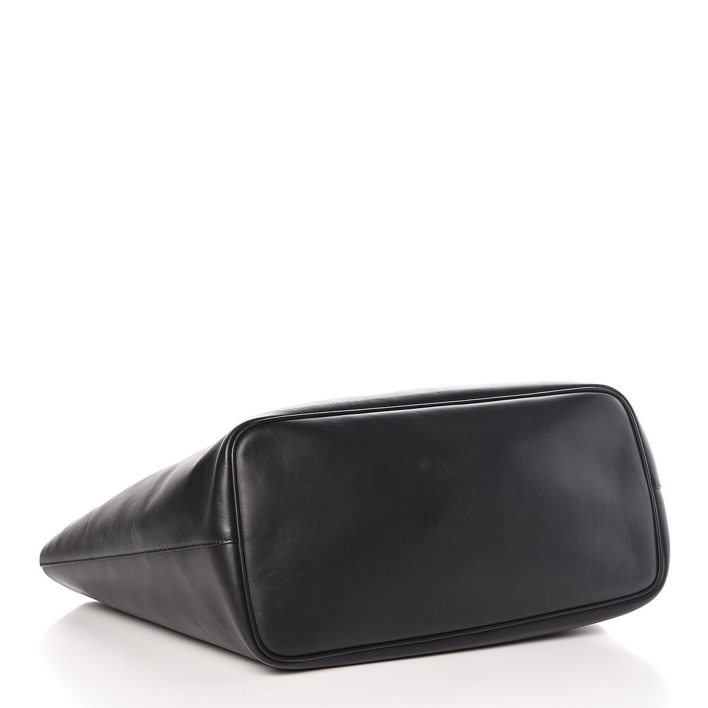 Calfskin Gothic Large Antigona Tote Black