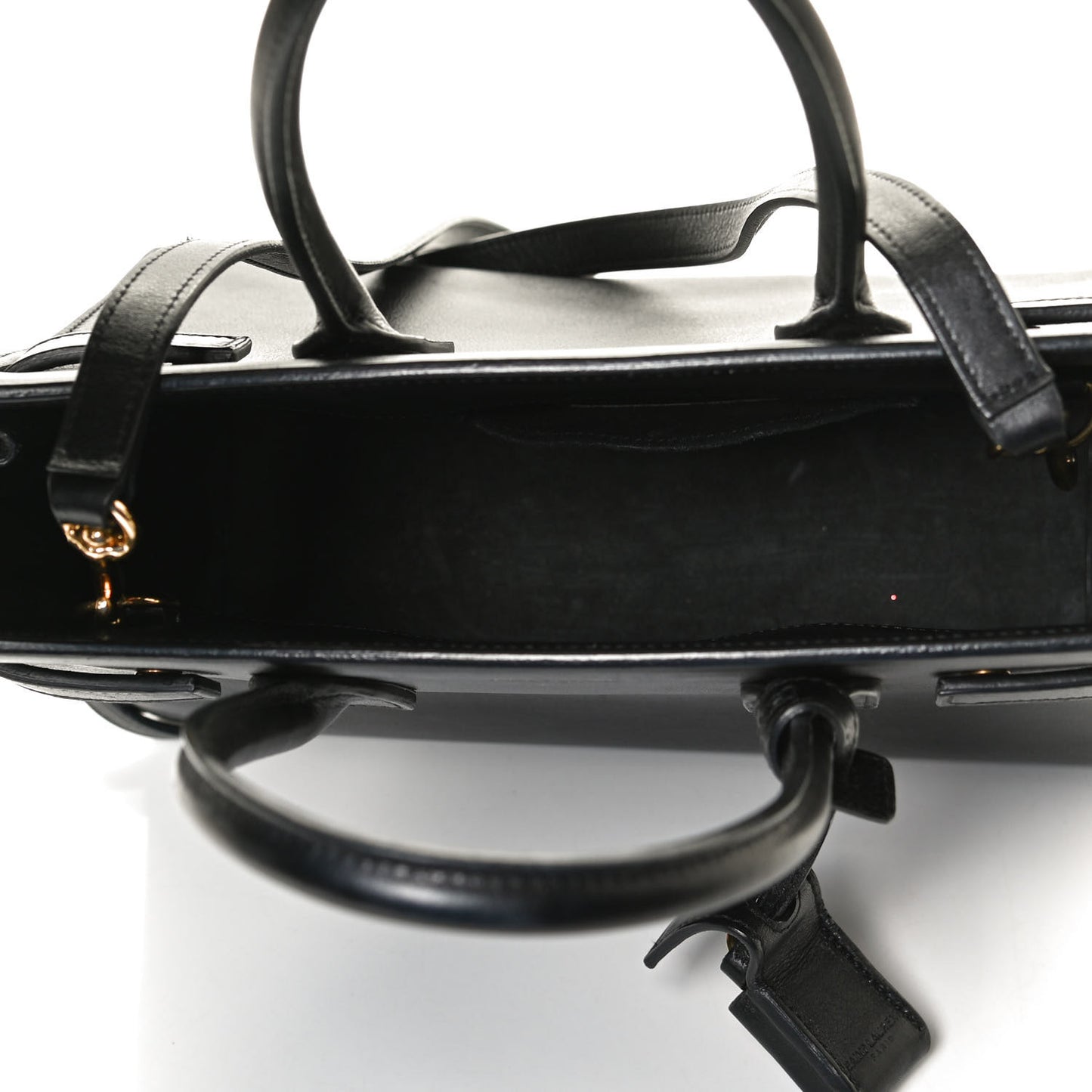Calfskin Baby Sac De Jour Black