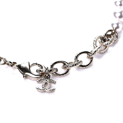 Chanel Pearl Crystal CC Bracelet Gold 4 of 6