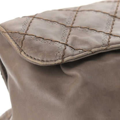 Chanel Calfskin CC Crave Tote Taupe 8 of 12