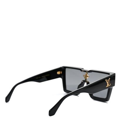 Louis Vuitton Acetate Cyclone Sunglasses Z1578E Black 4 of 8