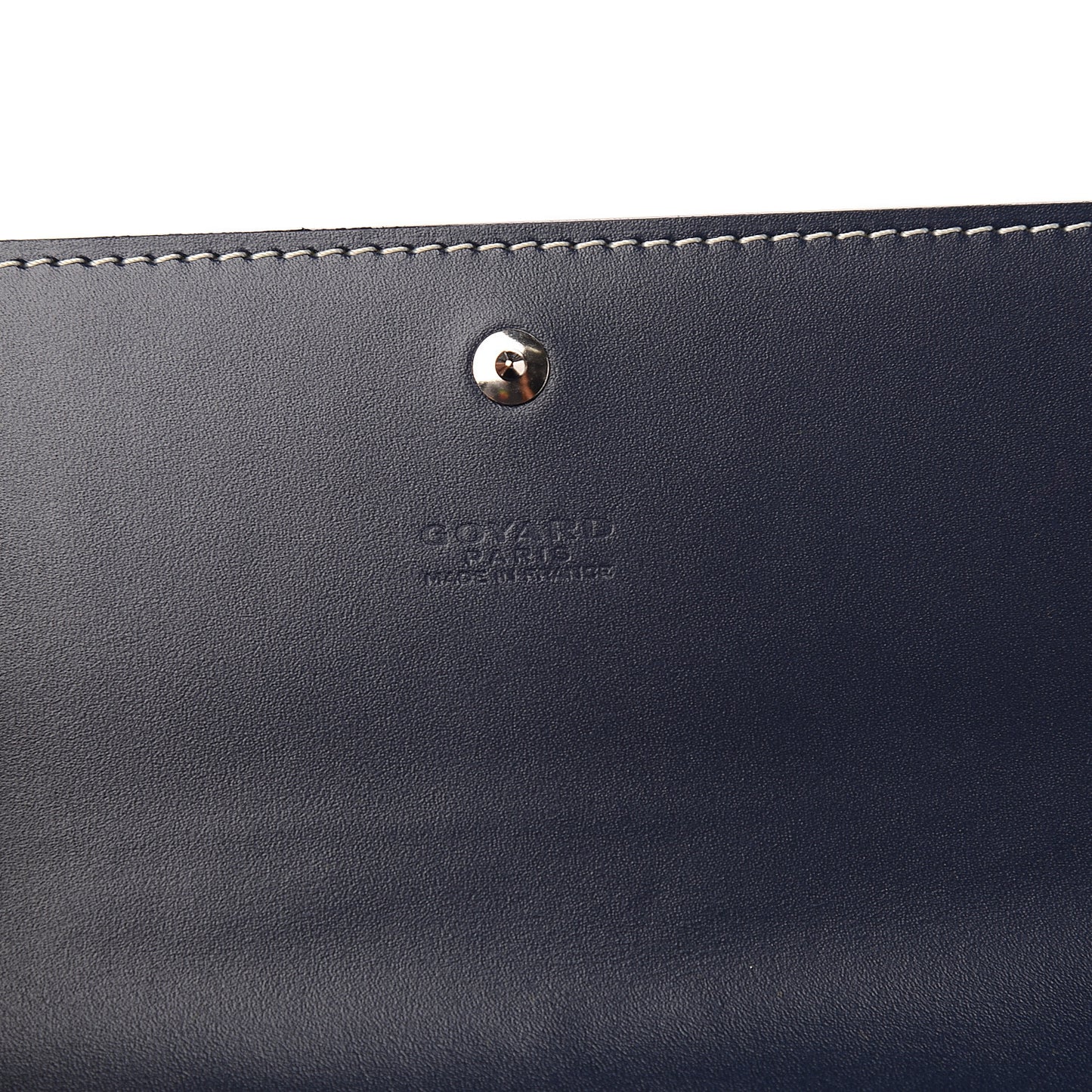 Goyardine Varenne Long Wallet Navy