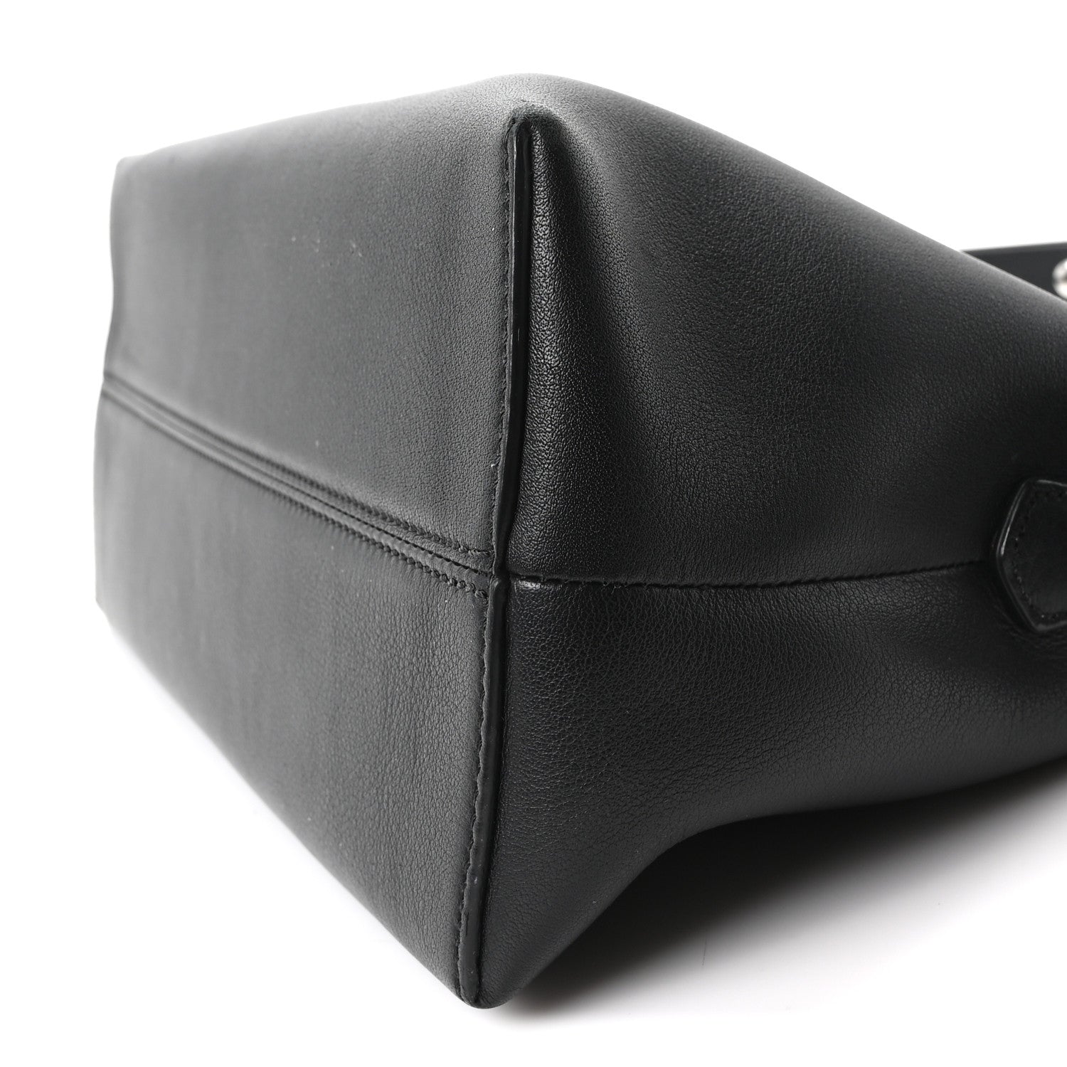 Fendi Vitello Dolce Medium By The Way Boston Bag Black 10 of 10