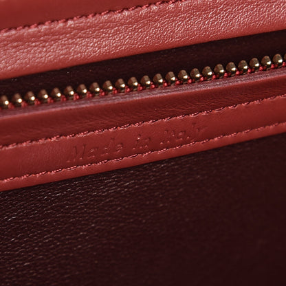 Celine Nubuck Medium Phantom Luggage Red 6 of 7