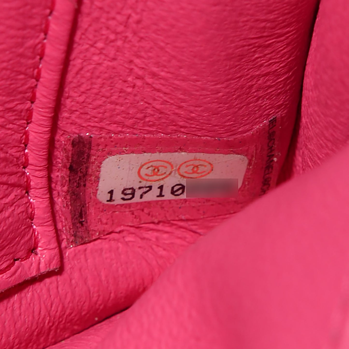 Lambskin Quilted Extra Mini Flap Dark Pink