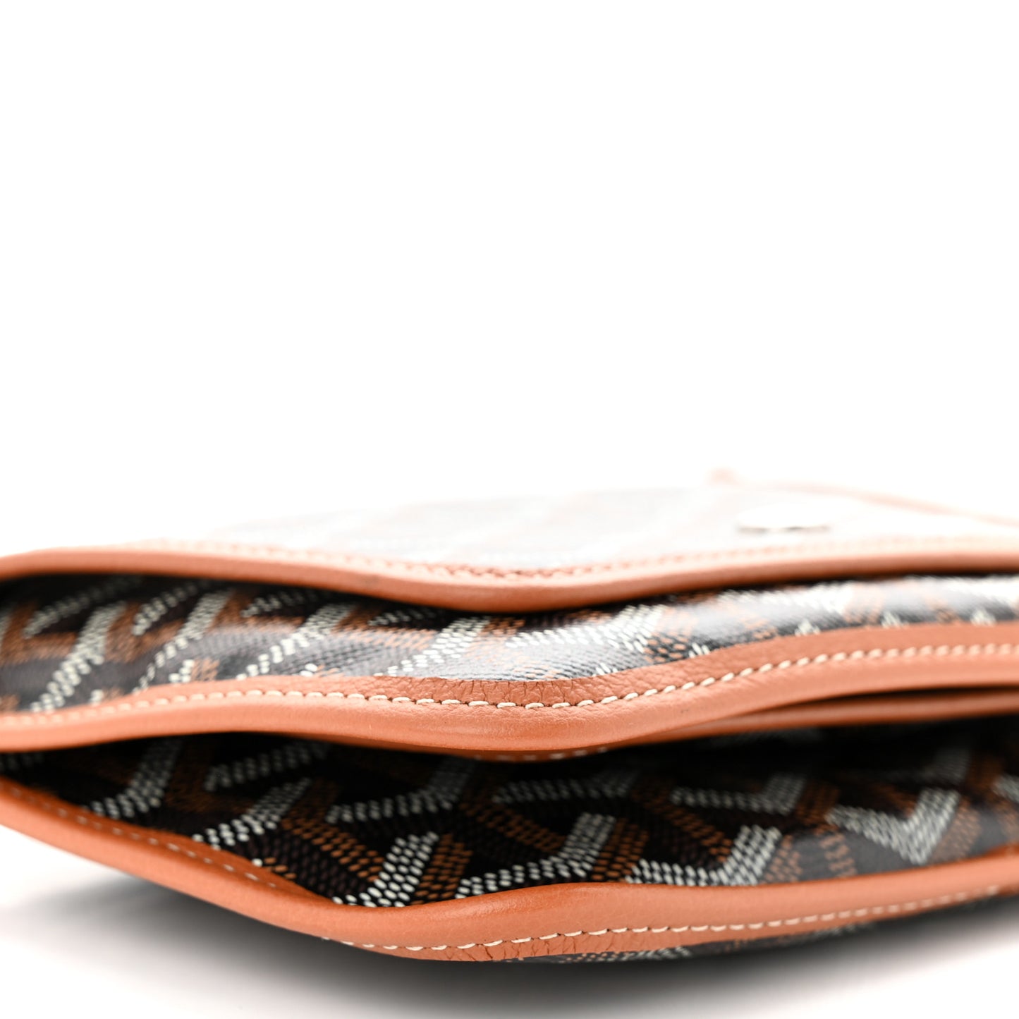 Goyardine Plumet Wallet Clutch Black Gold