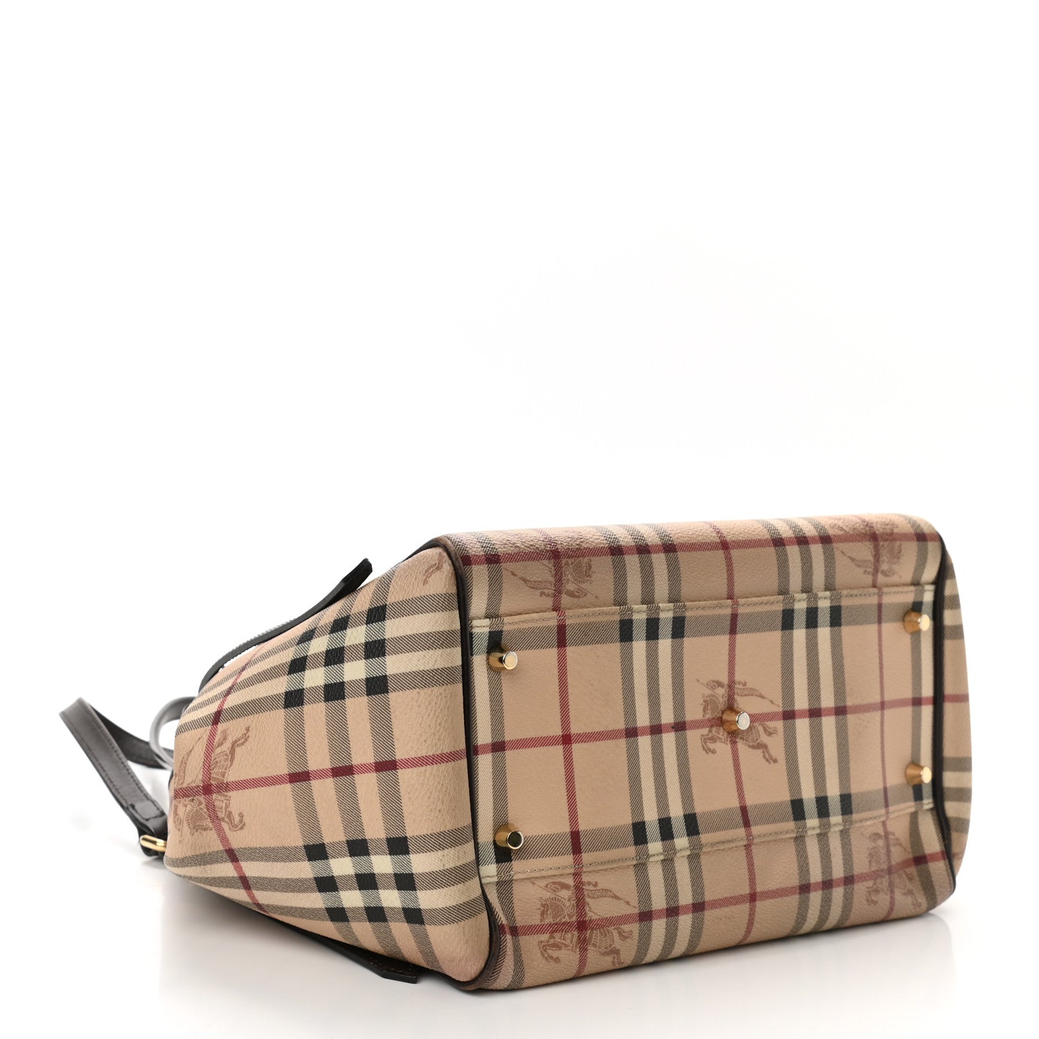 Burberry Haymarket Check Small Canterbury Tote Brown 5 of 17