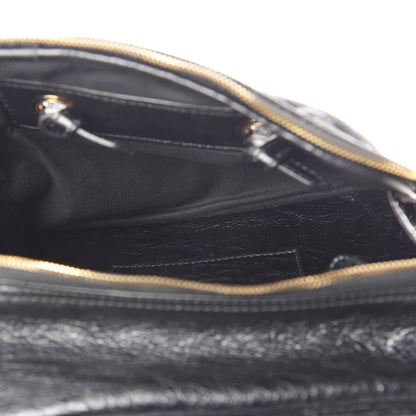 Balenciaga Agneau S Blanket Square Tote Black 5 of 10
