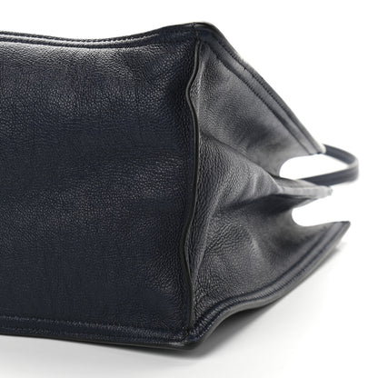 Prada Glace Calfskin Etiquette Shopping Bag Black Astrale 10 of 11