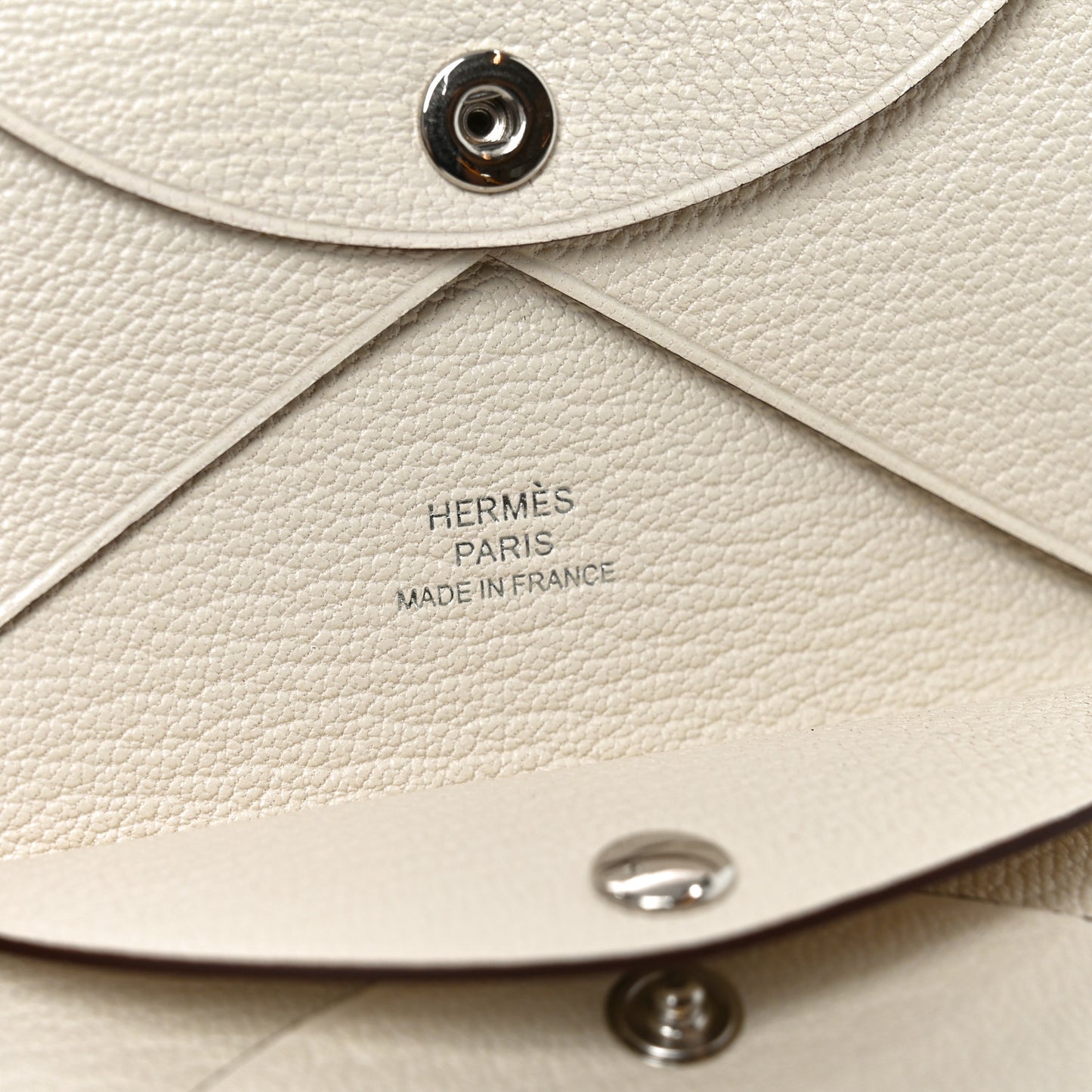 Chevre Mysore Calvi Duo Card Case Nata