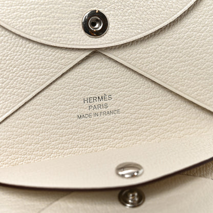 Hermes Chevre Mysore Calvi Duo Card Case Nata 6 of 8