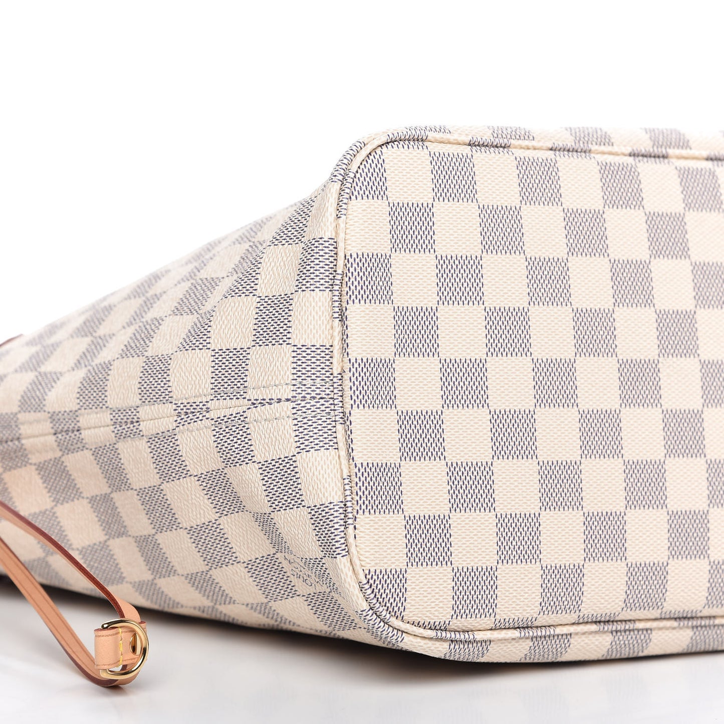 Damier Azur Neo Neverfull MM Rose Ballerine