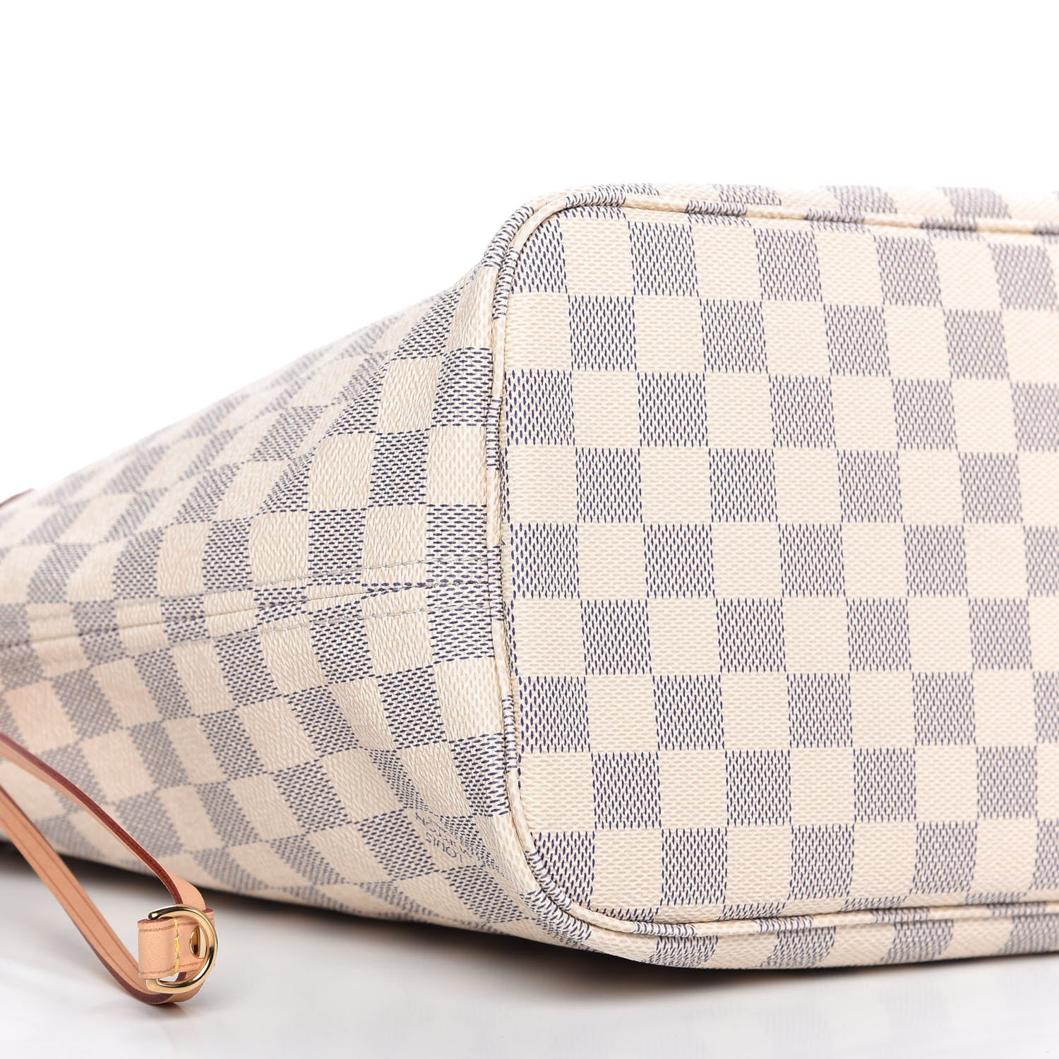 Louis Vuitton Damier Azur Neo Neverfull MM Rose Ballerine 6 of 9