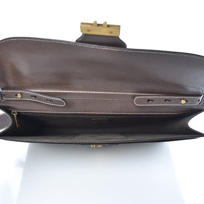 Gucci GG Supreme Monogram Web Messenger Bag Brown 5 of 10