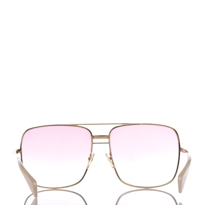 Celine Metal Sunglasses CL 41808/S Gold 9 of 9