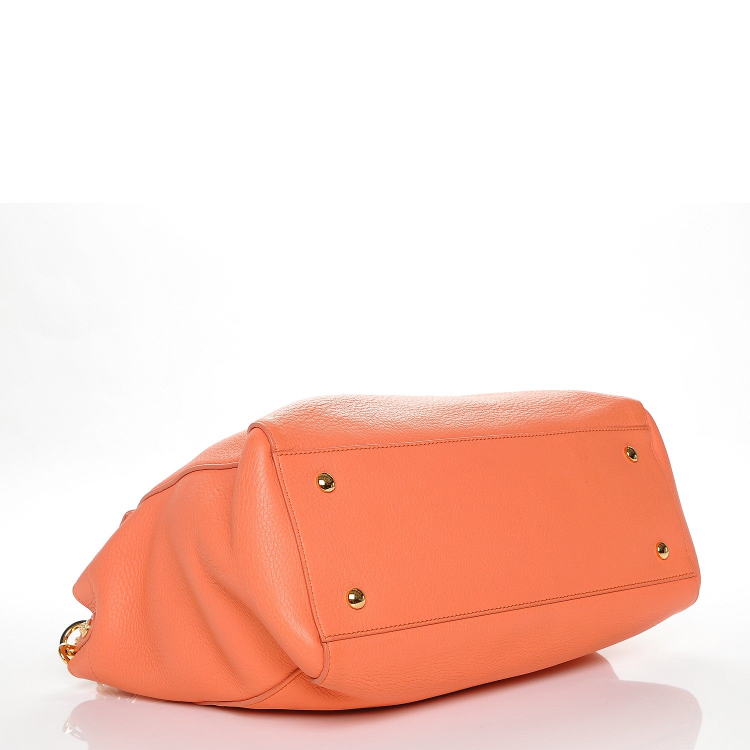 Versace Deerskin Large Signature Day Bag Pesca 4 of 7