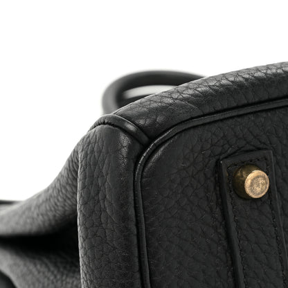 Hermes Taurillon Clemence BIRKIN 35 Black 14 of 17