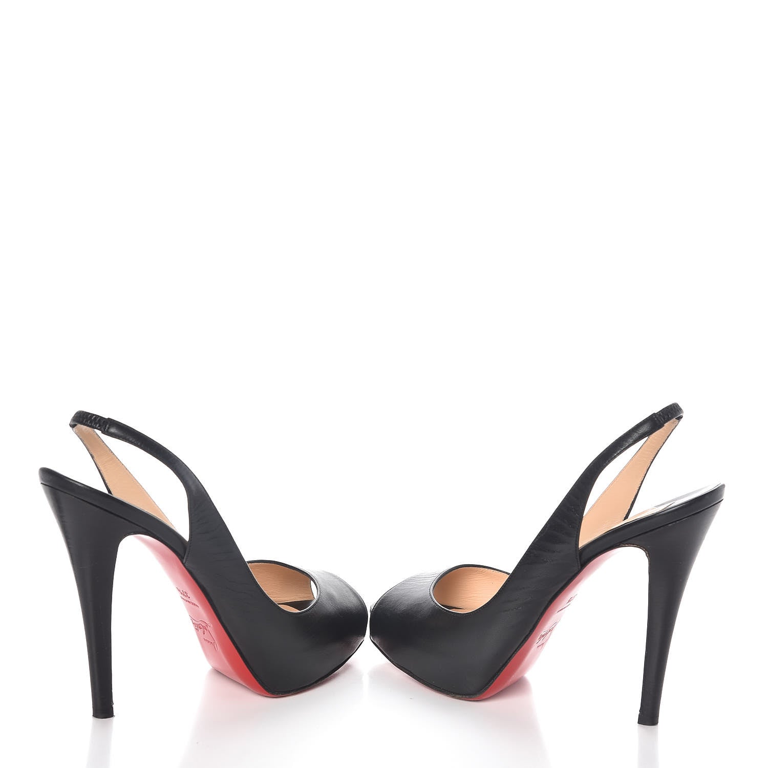 Christian Louboutin Kid No Prive 120 Pumps 37.5 Black 6 of 9