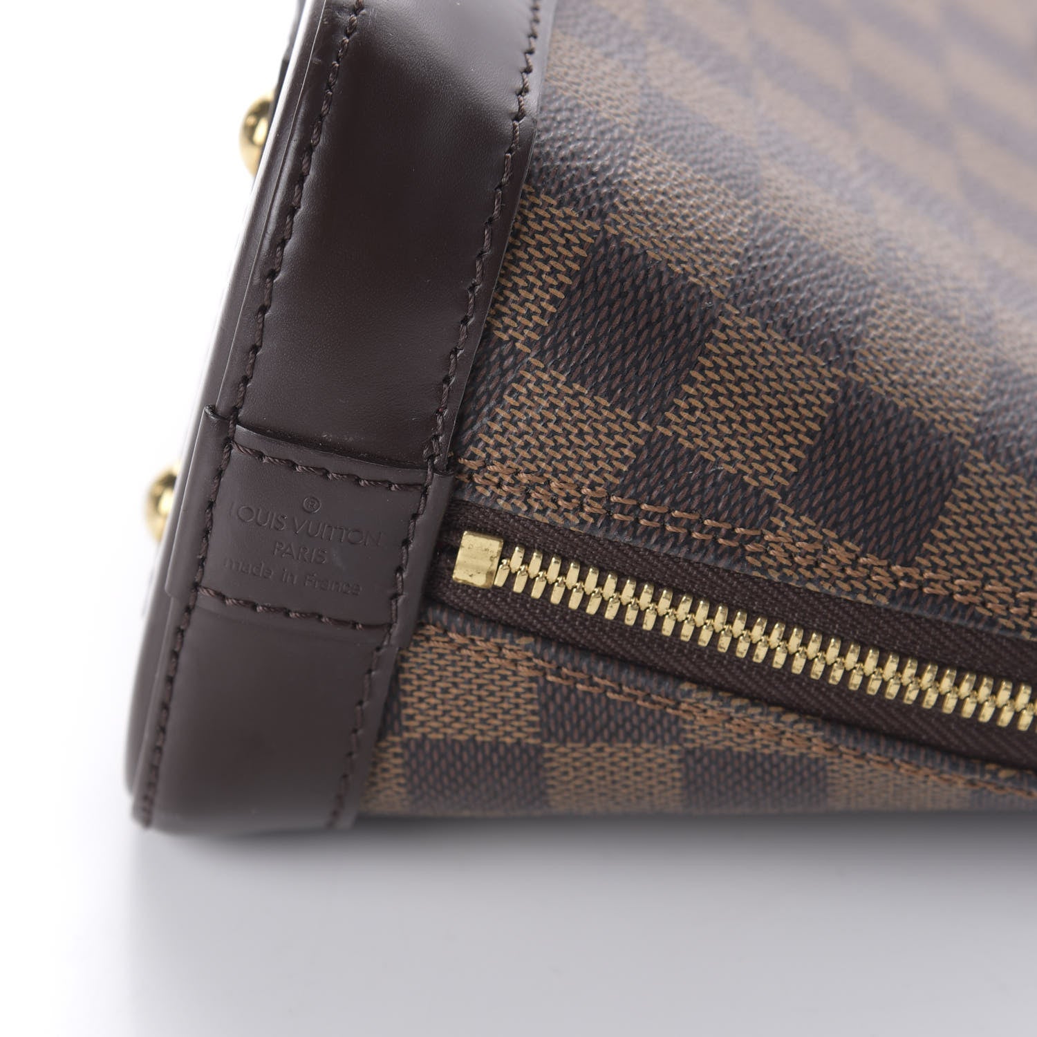Louis Vuitton Damier Ebene Alma BB 8 of 9
