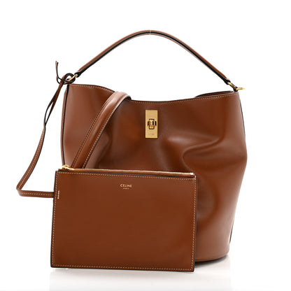 Celine Smooth Calfskin Bucket 16 Bag Tan 3 of 13