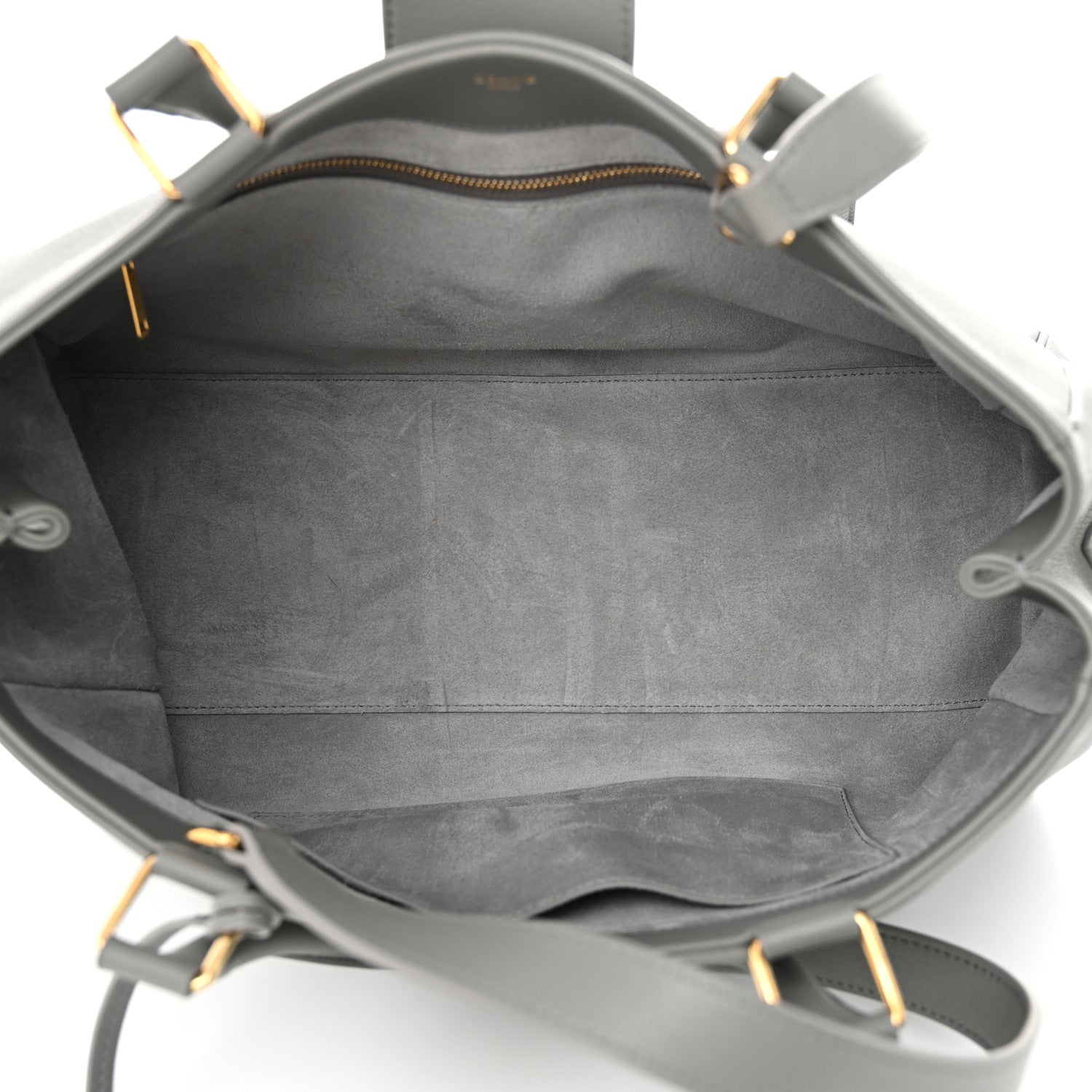 Celine Supple Calfskin Medium Appoline Zinc 5 of 10