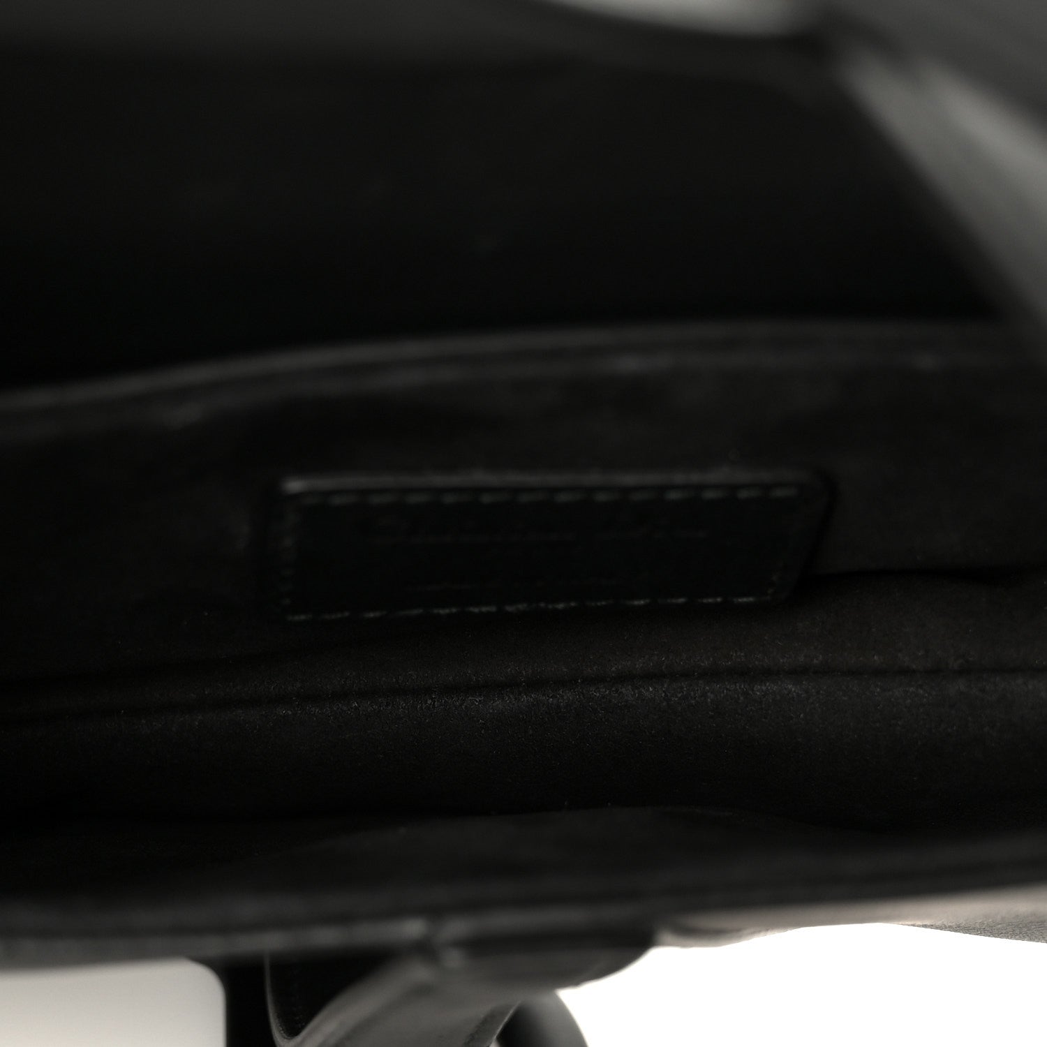 Christian Dior Ultra Matte Calfskin Mini Saddle Bag Black 5 of 10