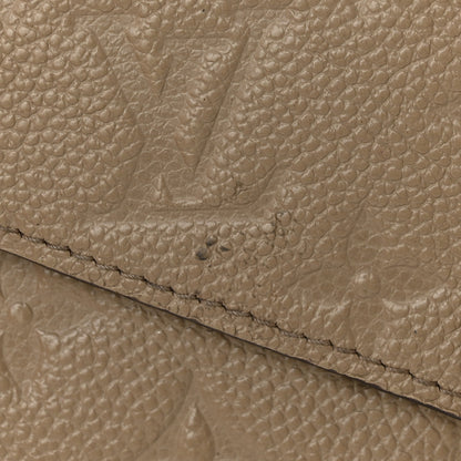 Louis Vuitton Empreinte Pochette Felicie Chain Wallet Tourterelle 13 of 16