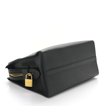 Prada Saffiano City Calfskin Medium Esplanade Tote Black 4 of 8