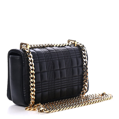 Burberry Grainy Calfskin Quilted Mini Lola Bag Black 2 of 4
