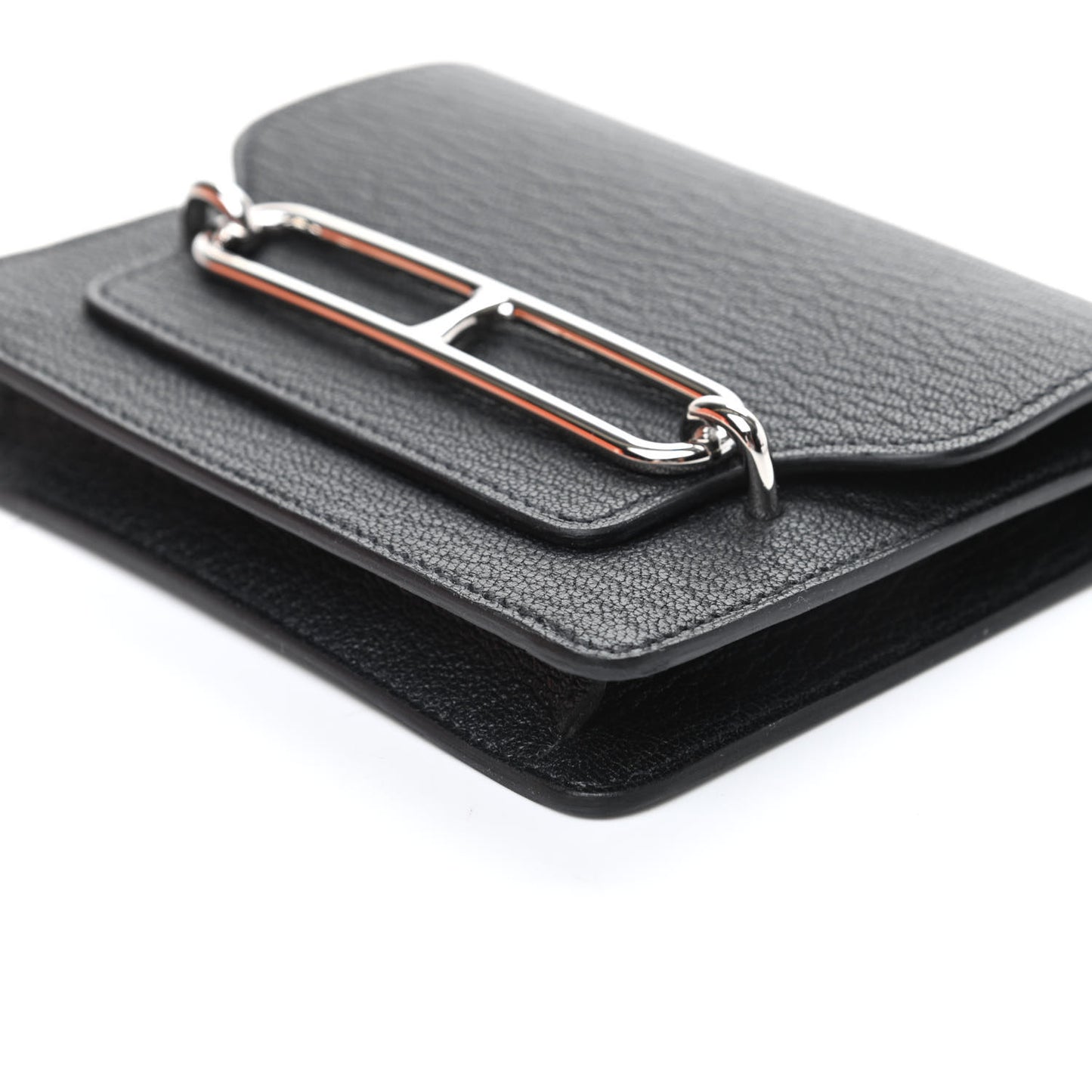 Chevre Mysore Roulis Slim Wallet Black