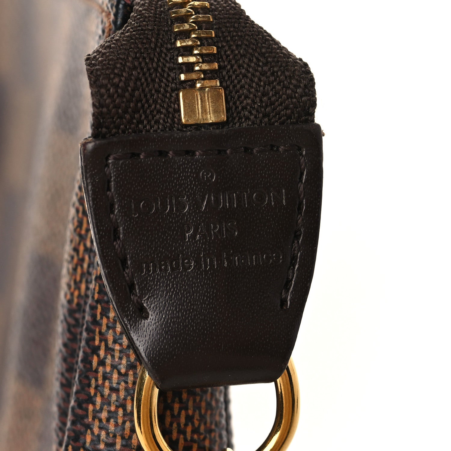 Louis Vuitton Damier Ebene Mini Pochette Accessories 6 of 7