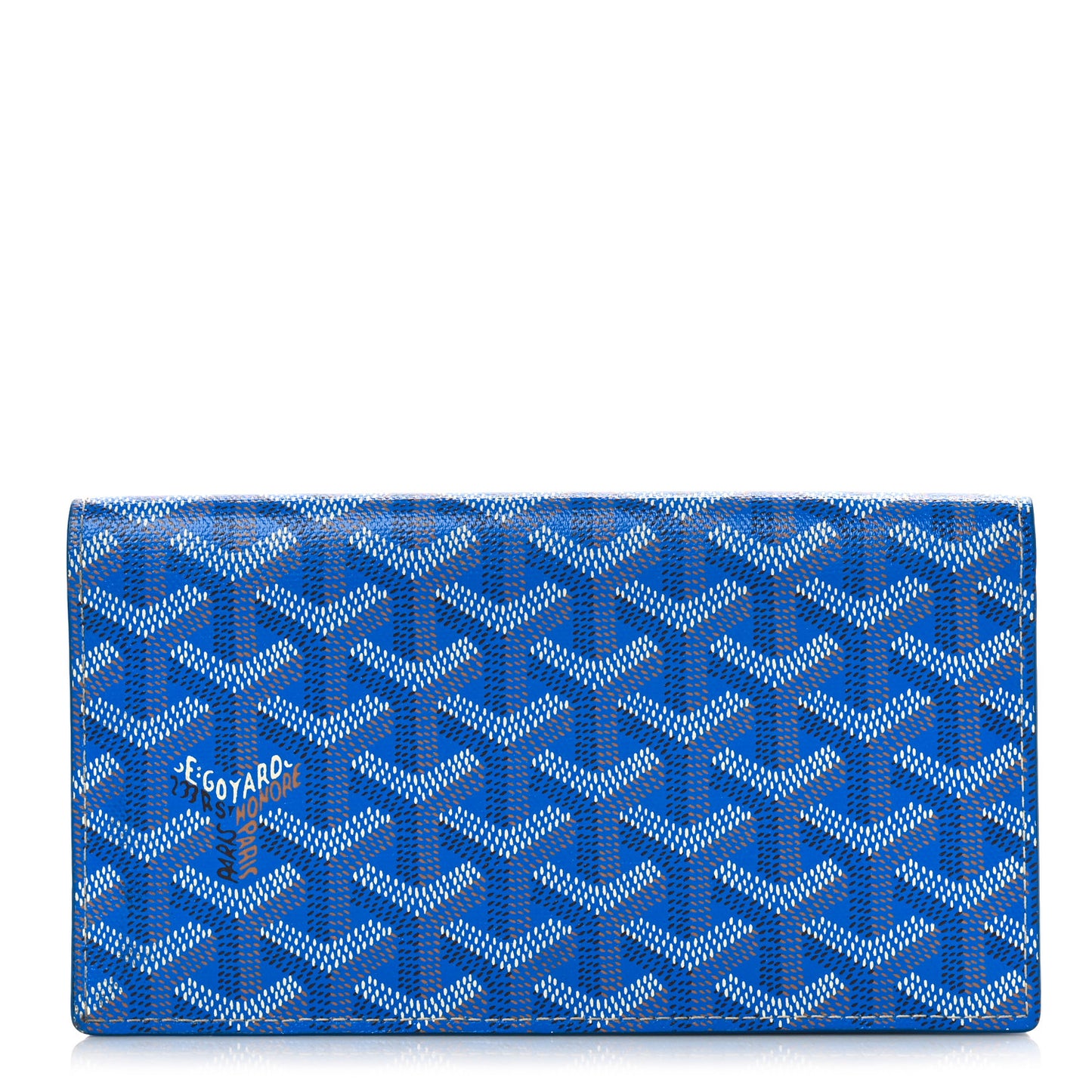 Goyardine Richelieu Wallet Sky Blue