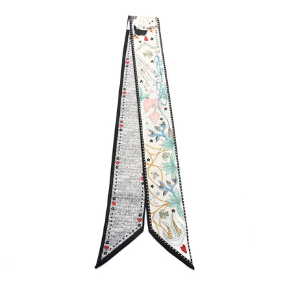 Christian Dior Silk L'Amoureux Mitzah Scarf 2 of 4