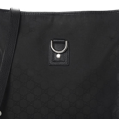 Gucci Monogram Abbey Messenger Bag Black 8 of 13
