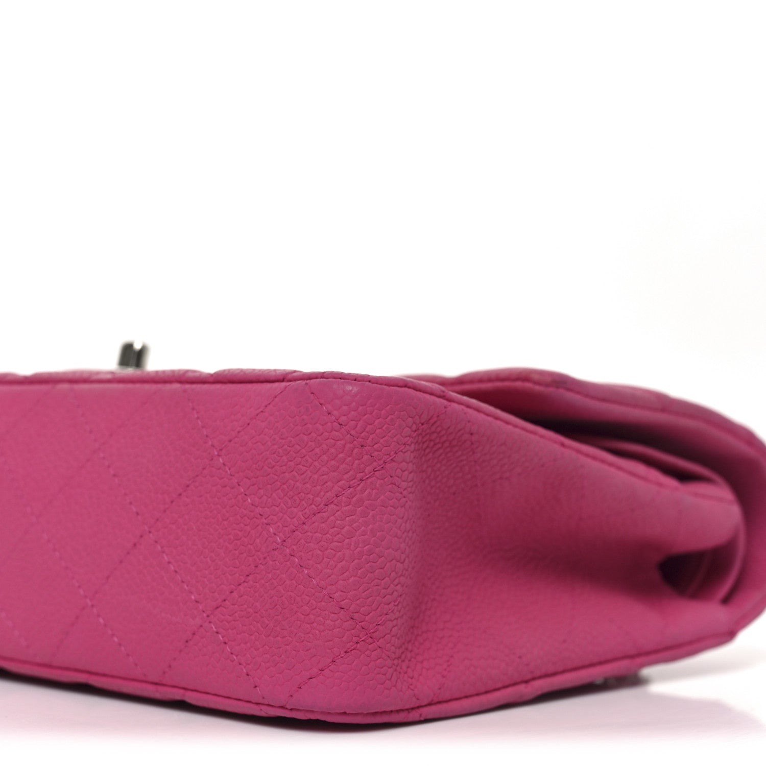 Chanel Iridescent Caviar Quilted Medium Double Flap Pink 10 of 10