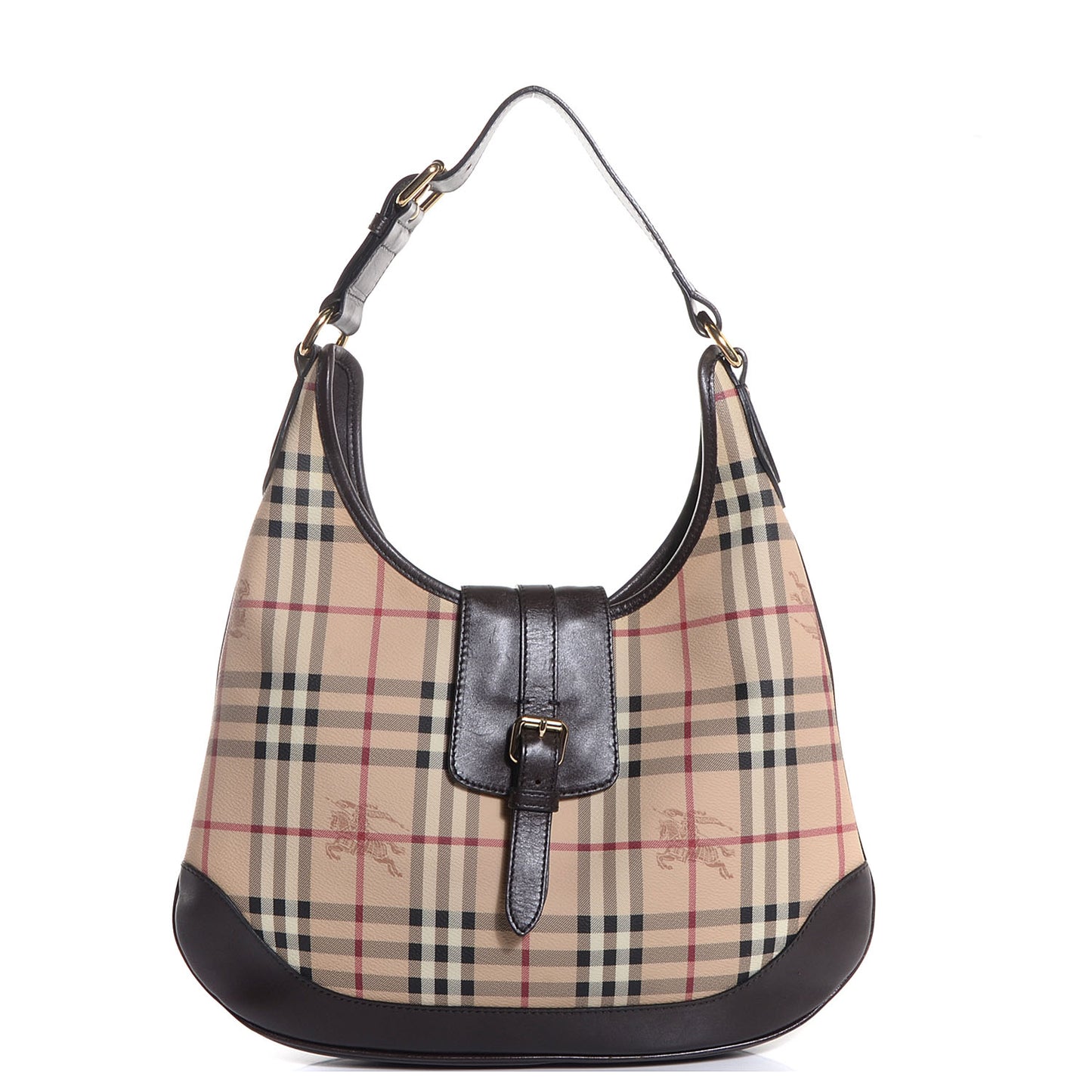 Haymarket Check Brooke Hobo Brown