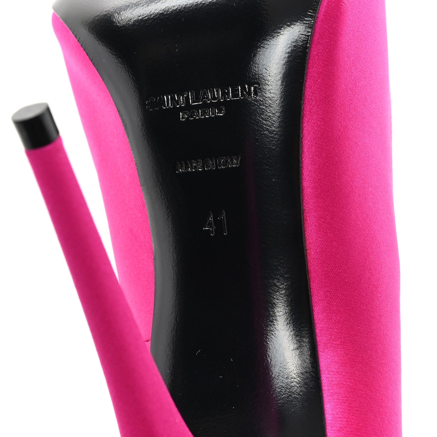 Satin Crepe Marylin 110 Pumps 41 Fuchsia